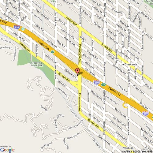 Google Maps To Lermont's Shoe Service in Glendale/La Crescenta, California