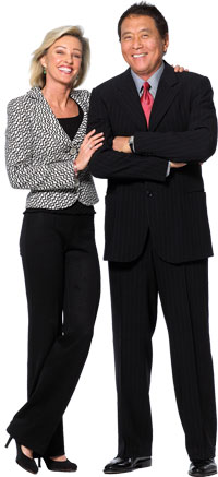 Robert Kiyosaki & his wife Kim Kiyosaki - my rich dad, buy and sell companies 
